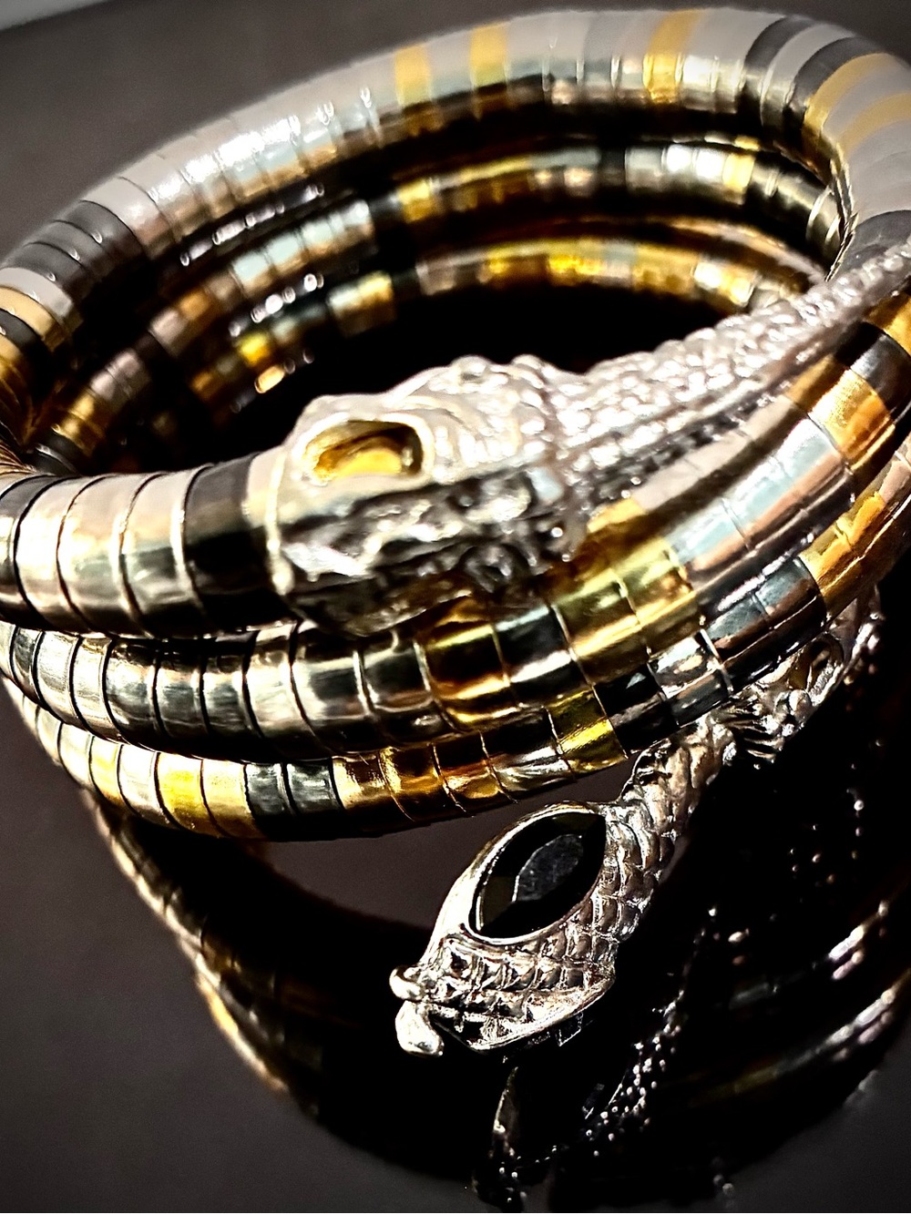 GOTHIC SNAKE ARM WRAP/BRACELET
